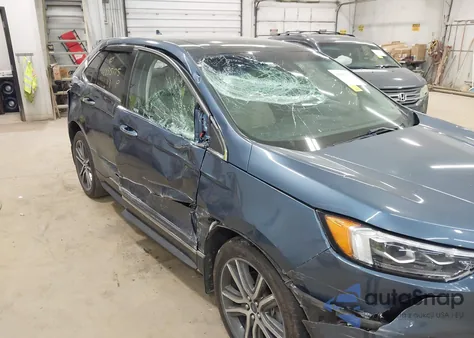 2019 Ford Edge Titanium z USA, uszkodzony, nr VIN 2FMPK4K99KBB48348